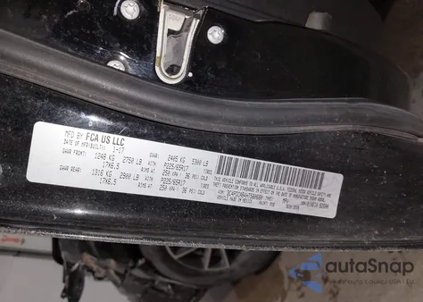 2017 Dodge Journey Se from USA, damaged, VIN 3C4PDCAB4HT580680